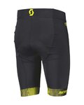 SCOTT pantalones cortos sin tirantes - RC TEAM ++ - negro/amarillo