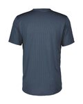 SCOTT jersey de manga corta - TRAIL FLOW ZIP SS - azul
