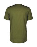 SCOTT jersey de manga corta - TRAIL FLOW ZIP SS - verde