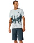 SCOTT jersey de manga corta - TRAIL FLOW ZIP SS - verde/verde claro