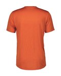 SCOTT jersey de manga corta - TRAIL FLOW ZIP SS - naranja