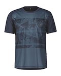 SCOTT jersey de manga corta - TRAIL FLOW SS - azul