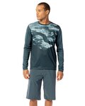 SCOTT maillot de verano de manga larga - TRAIL FLOW LS - verde/verde claro