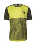 SCOTT jersey de manga corta - TRAIL VERTIC SS - verde/amarillo