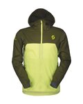 SCOTT chaqueta cortaviento - EXPLORAIR LIGHT WB - amarillo/verde