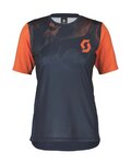 SCOTT jersey de manga corta - TRAIL VERTIC SS LADY - azul/naranja