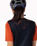 SCOTT jersey de manga corta - TRAIL VERTIC SS LADY - azul/naranja