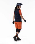 SCOTT jersey de manga corta - TRAIL VERTIC SS LADY - azul/naranja