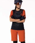 SCOTT jersey de manga corta - TRAIL VERTIC SS LADY - azul/naranja