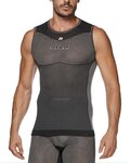 SIX2 camiseta sin mangas - SML BT - negro