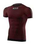 SIX2 Camiseta de manga corta - TS1 II - granate