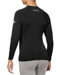 SIX2 camiseta de manga larga - SERAFINO MERINOS - negro