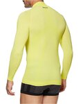 SIX2 camiseta de manga larga - TS3 II - amarillo