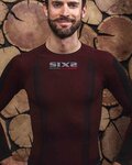 SIX2 camiseta de manga larga - TS2 - rojo