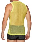 SIX2 camiseta sin mangas - SMR2 - amarillo