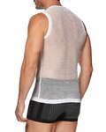 SIX2 camiseta sin mangas - SMR2 - blanco