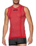 SIX2 camiseta sin mangas - SMX - rojo