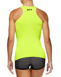 SIX2 camiseta sin mangas - SMG C LADY - amarillo