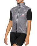 SIX2 chaleco - GHOST - transparente/negro