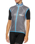 SIX2 chaleco - GHOST - transparente/azul