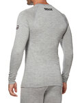 SIX2 camiseta de manga larga - TS2 MERINOS - gris