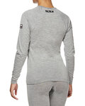 SIX2 camiseta de manga larga - TS2 MERINOS - gris
