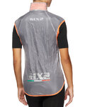 SIX2 chaleco - GHOST - transparente/naranja