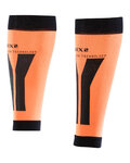SIX2 rodilleras - CALF - negro/naranja
