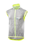 SIX2 chaleco - GHOST - transparente/amarillo