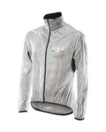 SIX2 chaqueta cortaviento - GHOST - negro/transparente