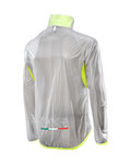 SIX2 chaqueta cortaviento - GHOST - transparente/amarillo