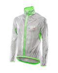 SIX2 chaqueta cortaviento - GHOST - transparente/verde