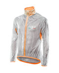 SIX2 chaqueta cortaviento - GHOST - transparente/naranja