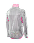 SIX2 chaqueta cortaviento - GHOST - rosa/transparente