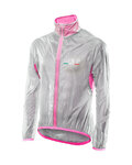 SIX2 chaqueta cortaviento - GHOST - rosa/transparente