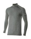 SIX2 camiseta de manga larga - TS3 MERINOS - gris