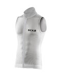 SIX2 maillot sin mangas - BIKE2 CHROMO - blanco