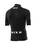 SIX2 jersey de manga corta - BIKE3 CHROMO - negro