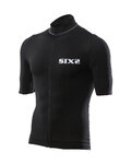 SIX2 jersey de manga corta - BIKE3 CHROMO - negro