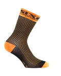 SIX2 calcetines clásicos - COMP SHO - naranja/negro