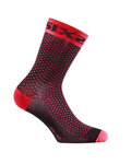 SIX2 calcetines clásicos - COMP SHO - negro/rojo