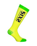 SIX2 medias - RECOVERY - negro/verde/amarillo