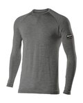 SIX2 camiseta de manga larga - TS2 MERINOS - gris