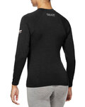 SIX2 camiseta de manga larga - TS2 MERINOS - negro