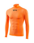 SIX2 camiseta de manga larga - TS3 C - naranja