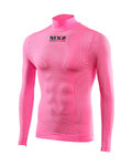 SIX2 camiseta de manga larga - TS3 C - rosa
