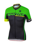 SPORTFUL jersey de manga corta - SC TEAM - negro/verde