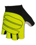 SPORTFUL guantes de dedos cortos - GROMMET KIDS - negro/amarillo