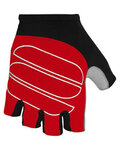 SPORTFUL guantes de dedos cortos - GROMMET KIDS - negro/rojo