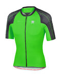 SPORTFUL jersey de manga corta - BODYFIT SPEEDSKIN - verde/negro